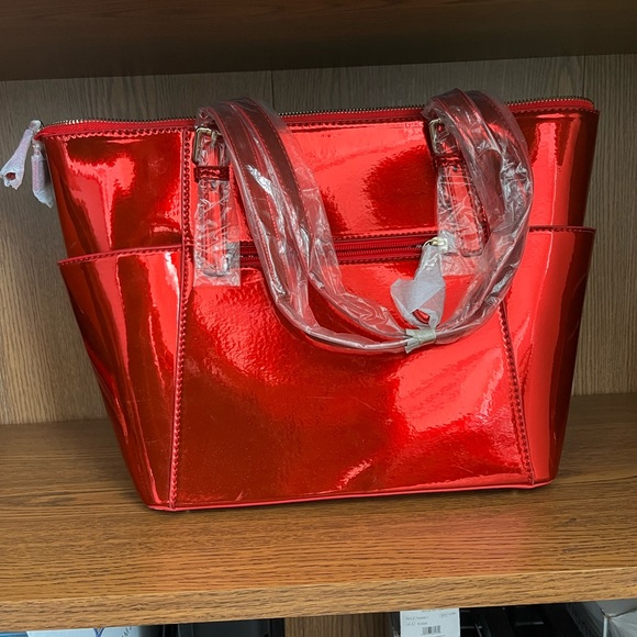 Metallic Red Bag - Picture 2 of 2